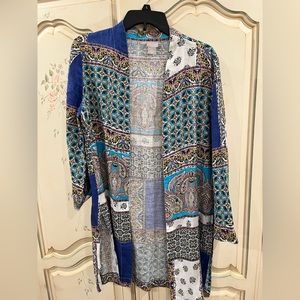 EUC Chicos kimono Duster/Topper